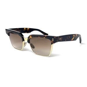 Cutler And  Gross CG 1348S 003 Sunglasses Tortoise Gold Frame Brown Gradient